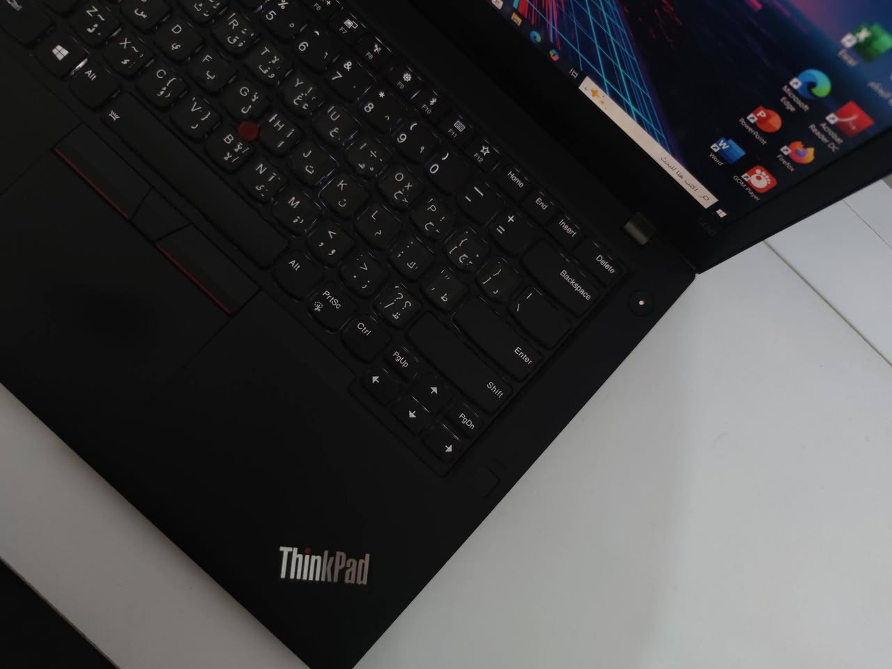 لابتوب من شركة Lenovo ThinkPad T480 بشاشة تدعم اللمس
1️⃣المعالج:Intel Core i5  من الجيل الثامن

2️⃣الذاكرة العشوائية (RAM): بسعة 16GB

3️⃣الهارد (التخزين): من نوع SSD السريع بسعة 512GB

4️⃣كارت الشاشة:  داخلي مدمج بحجم 8 كيكا

5️⃣الشاشة: بحجم 14 انج ضد توهج  بدقة Full Hd 1920X1080

6️⃣باتري  يوفر ساعه ونصف الى 2 ساعات شحن متواصل

7️⃣ملحقات الشاحن الاصلي من نوع Type-c مع ماوس هديه

💥السعر 300,000 فقط💥

العنوان النجف،متوفر توصيل لجميع المحافظات 5,000

للتوصل عبر واتساب***********
