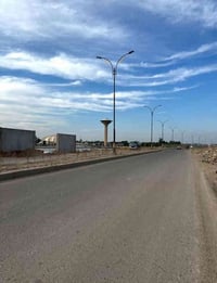 قطعه ارض 100متر واجة 7و40نزال14ملك  صرف زراعي سند 25ابغداد مقابل جزيرة...