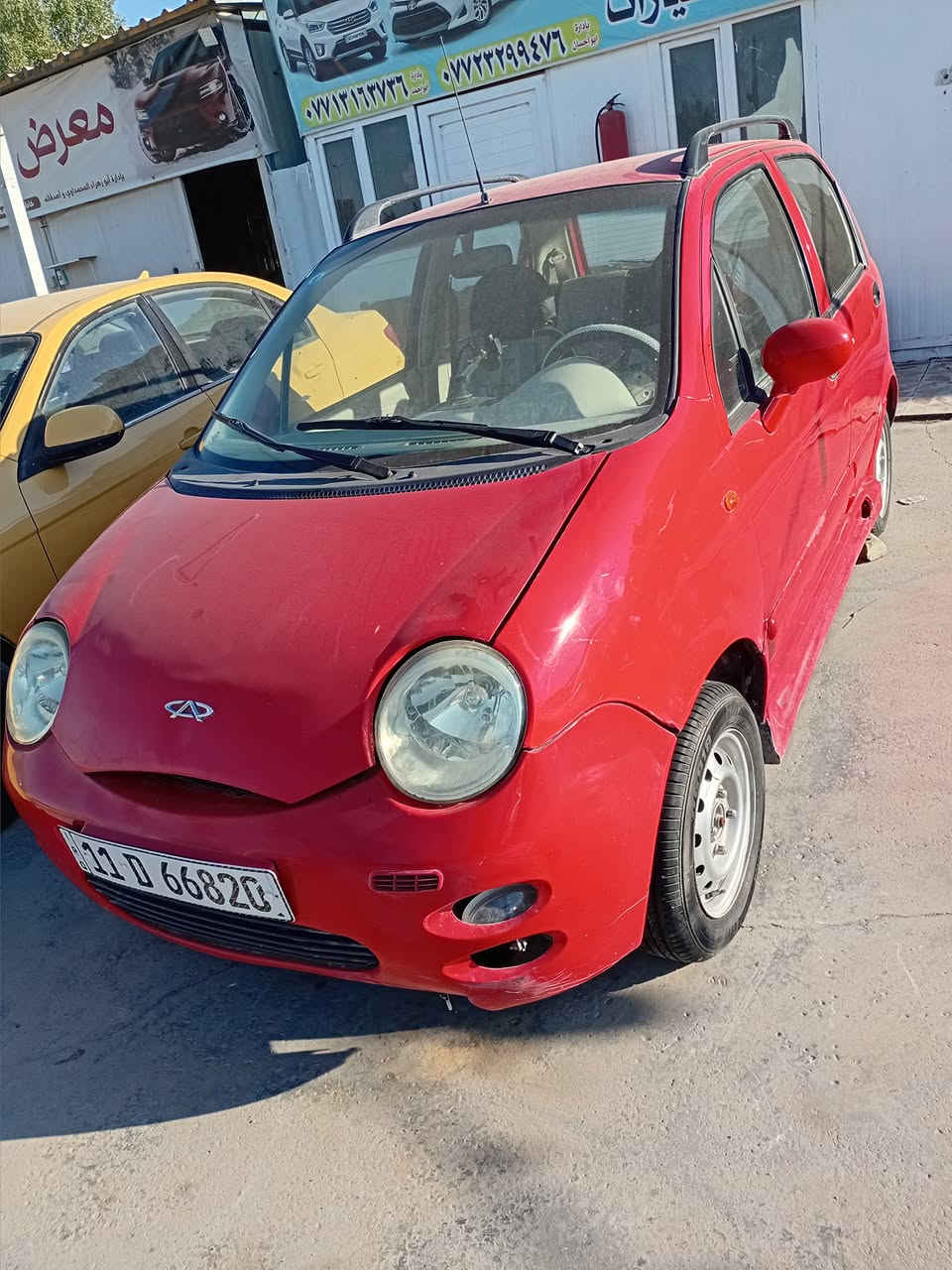 السلام عليكم كيو كيو موديل  ١٢ سياره جاهزه تبريد شغال كير ومحرك مكفولات رقم انكليزي تحويل مباشر مكاني بغداد البياع سعرها ٢٥ وبيها مجال للاستفسار الاتصال على الرقم ***********
