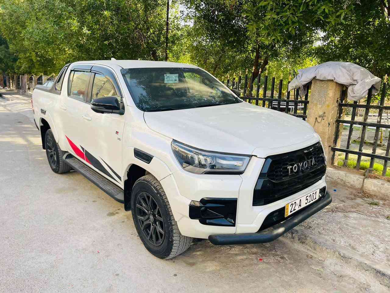 بيكم هيلوكس Gr. 2022
رقم أربيل مميز باسمي سياره جديده جدا سونار موجود 
فول مواصفات للأخير ماشيه ٨٤ الف كيلو حقيقي فقط 
العنوان بغداد السعر اتصل وتدلل   
*********** بغداد, العراق
