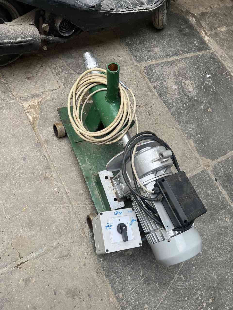 سلام عليكم حفاره كهرباء للبيع ***********
هيكل+ 22متر بوري مع برينه حجم 13انج+ونج رفع+ماطور حفرمع اسيفل 
ماطورات من نوع إيطالي سنكل
ملاحضة.يوجد ماطور حفر 3 فيز حسب اختيارك 
سعر الحفارة 3 مليون مكاني بغداد بوابه بغداد الكاظمية
