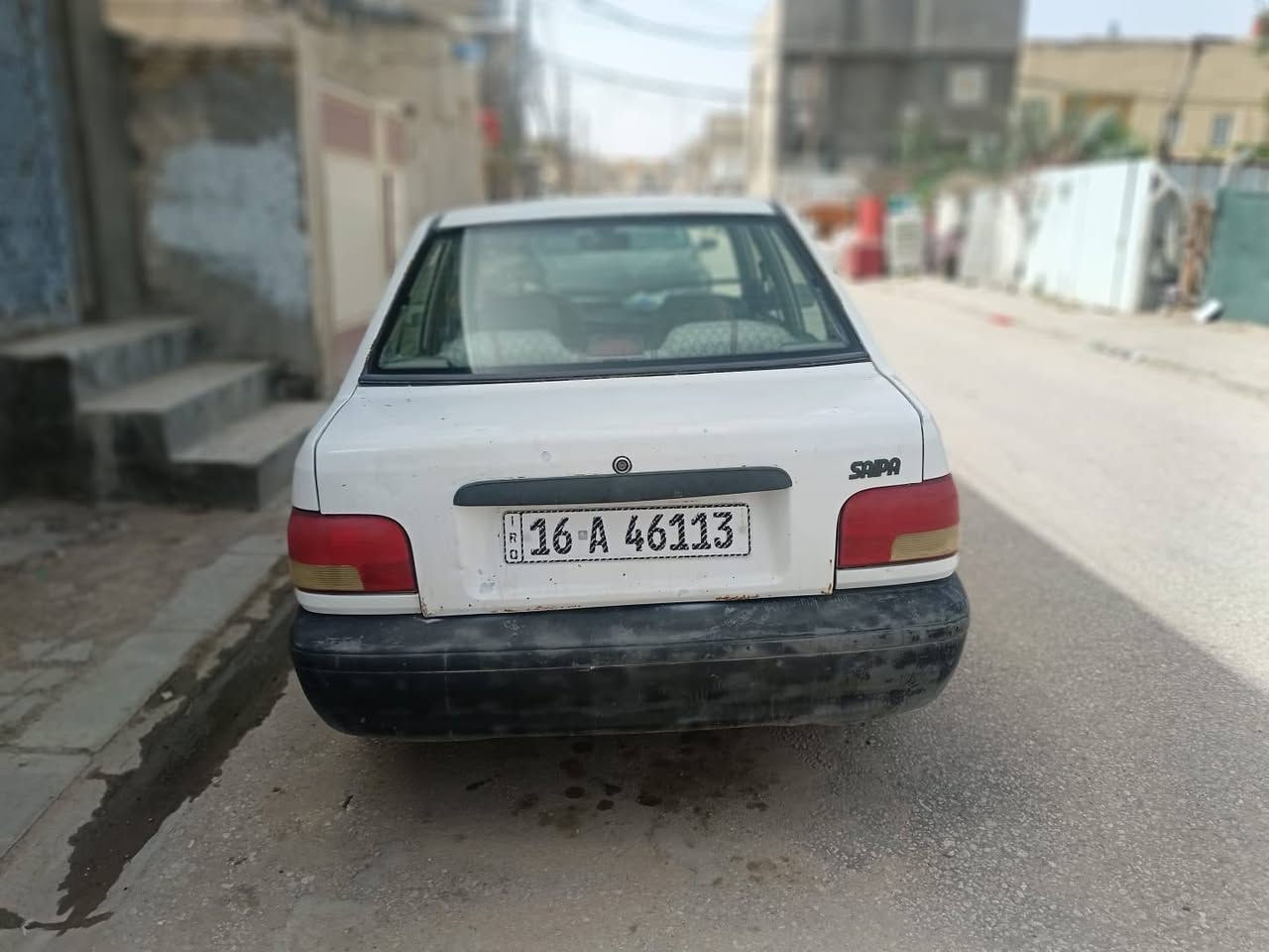 سلام عليكم سايبه موديل ٢٠٠٩ كير ومكينه مكفول لاتنقيص ولا تبخير ضربة جاملغ امامي ومبدل رقم انكليزي بسمي سنويه لل٢٨ بسمي السياره تبريد ميشتغل مداور ثاني يوم عنوان نجف حي الجامعه***********
سعره ٢٧ وبيه مجال وترهم مراوس
