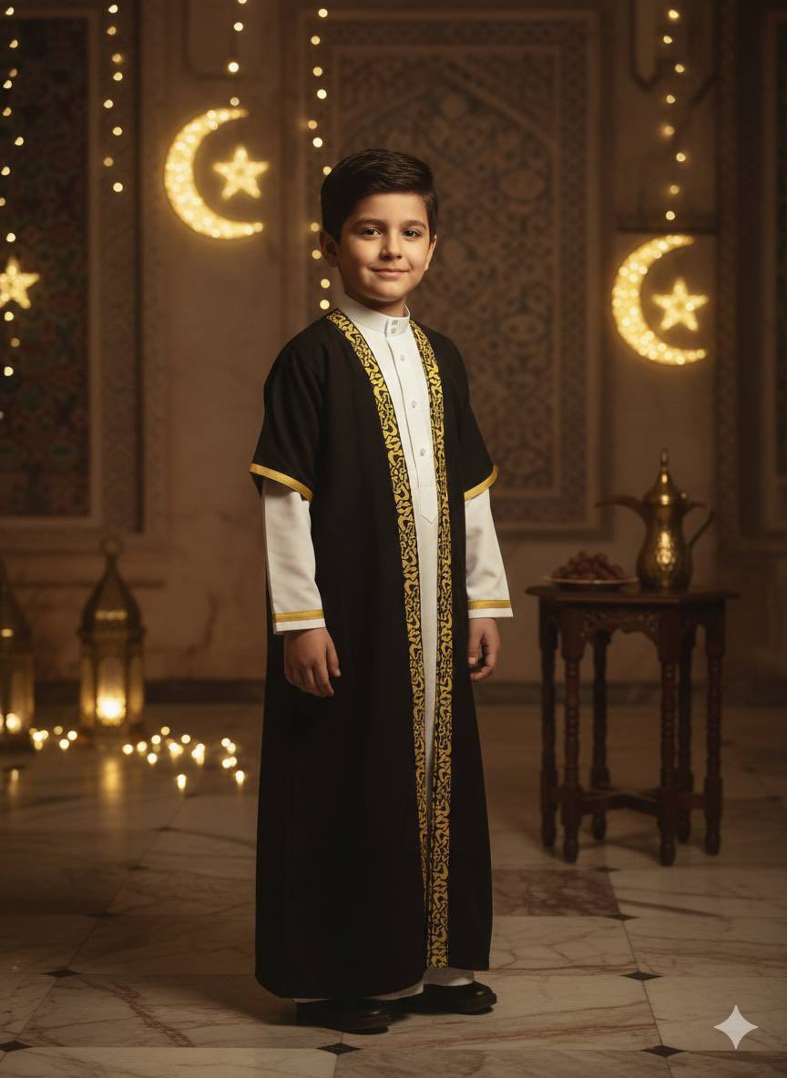 زي رمضاني + كركيعان  ولادي وبناتي توفر لدى بوتيك نونو 😍🌙🌕
نورفلكم كلشي جديد ومميز وبأسعار منااسبة🔥🔥

فستان بناتي يلبس من ٣ سنه الى ١٠ سنه😍

دشادشه وبشت يلبس من ٢ سنه الى ١٠ سنه😍

زي متكون من خمس قطع يلبس  من ١  سنه    الى  ٦ سنه 🥰

يوجد توصيل 🛵

محمد ***********
حديثه -بني داهر - مقابل جامع بني داهر الجديد
