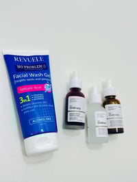 غسول Revuele • حمض الساليسيليك • سيروم The Ordinary