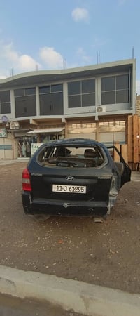 للبيع توسان مكلوبه موديل 2009 السياره رقم بغداد  مصفره غرامات تحويل ثا...