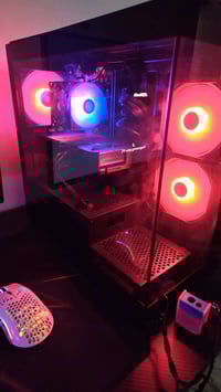 مواصفاته 5060ti8g Asus رامات 2*16  ddr4 بور 650w لوحه B760 معالج ci5 1...