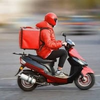 اربيل • مطلوب دلفري • دراجة
