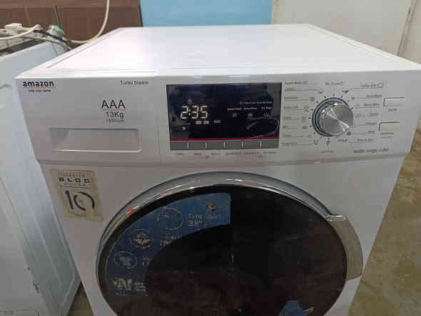 جلشۆری ئەمازۆن 13کیلۆیە و زۆر پاک و بێ عەیبە و بێ ژەنگە تەنانەت شوختیشی پێوە نییە ، ماتۆڕی انڤێرتەرە و مۆدیل نوێیە و بێ دەنگە لە ووشک کردنەوەدا  
نرخ 💰  : 190هەزار
شوێن📌: سلێمانی
ژم 📞.   : *********** viber&whatsapp السليمانية
