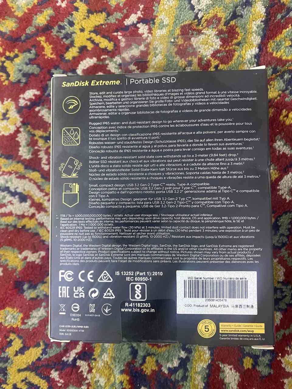 السلام عليكم هارد ssd sanDisk 4t جديد مامفتوح  اخر قطعة متوفرةالسعر 350 وبي مجال


**إذا كنت صاحب هذا الإعلان وتريد حذفه لأي سبب، رجاءا أرسل رسالة إلى الدعم الفني**