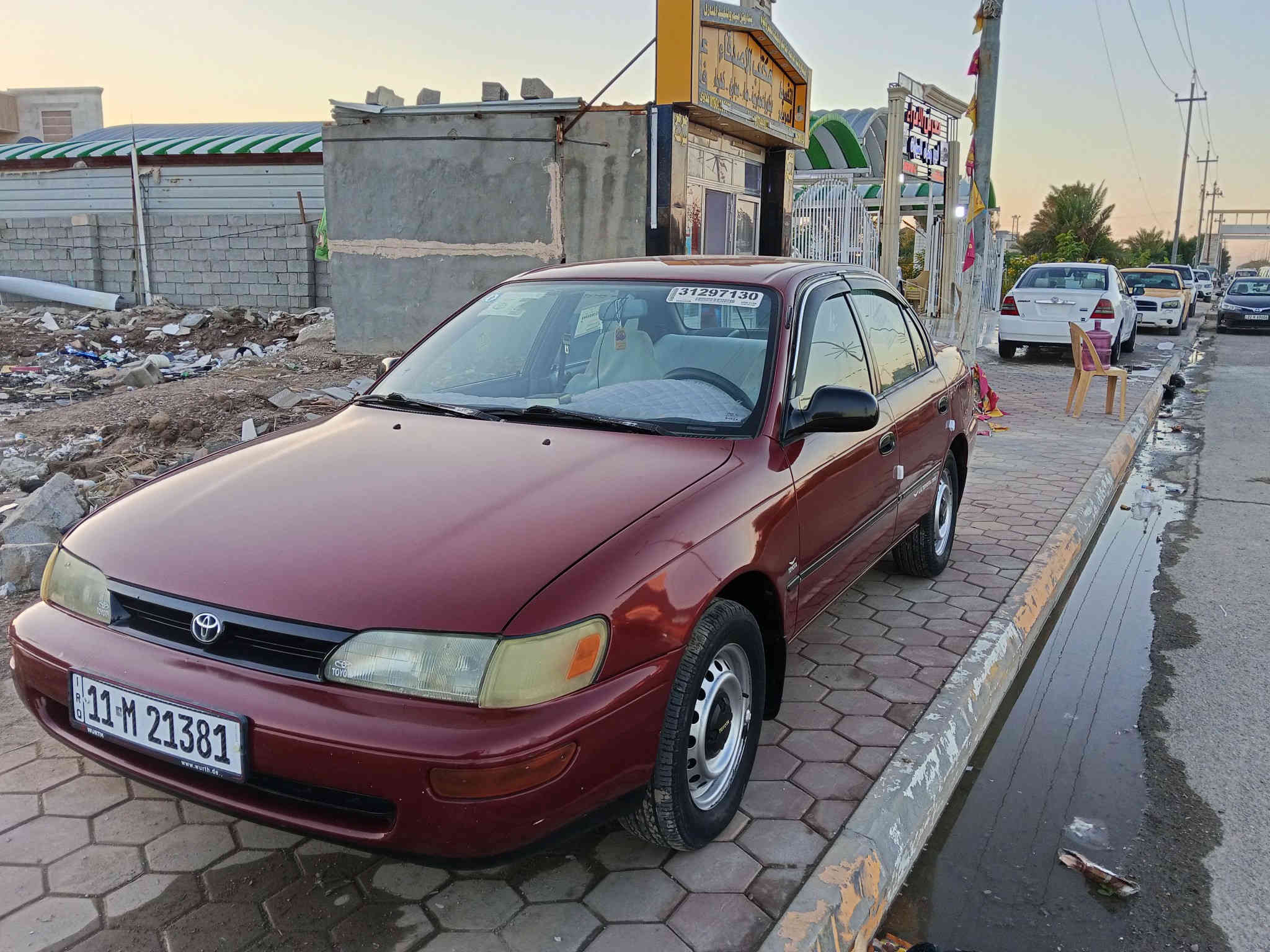 يالله/كورله موديل 94. رقم بغداد دولي بأسمي شرط التحويل سنويه جديده هزه جديده أرقام جدد كير أوتماتيك  وارد امريكي ((يسره بلاد))  اليبل واحد مصبوغه عام بسبب الجراد سياره مكفوله من الكص ونقل الجثه  والعيبب الشرعي سياره جاهزه كير ومحرك مكفولات كهربائيات كله شغاله غرفه جديده حييل صدر جديد تخم تاير جديد تبريد شغال  سياره جديده حييل ومتعوب عليه ومابيه أي نقص تفاصيل أكثر أتصل واتساب ***********  و ***********  العنوان واسط قضاء النعمانيه السعر   68  ورقه أخوان الله يرحم والديه ألي يشوف السعر غالي أو مايناسبه يعبر المنشور أو يعلق بكلمه طيبه مثل أخلاقه الطيبه والرزق على الله
