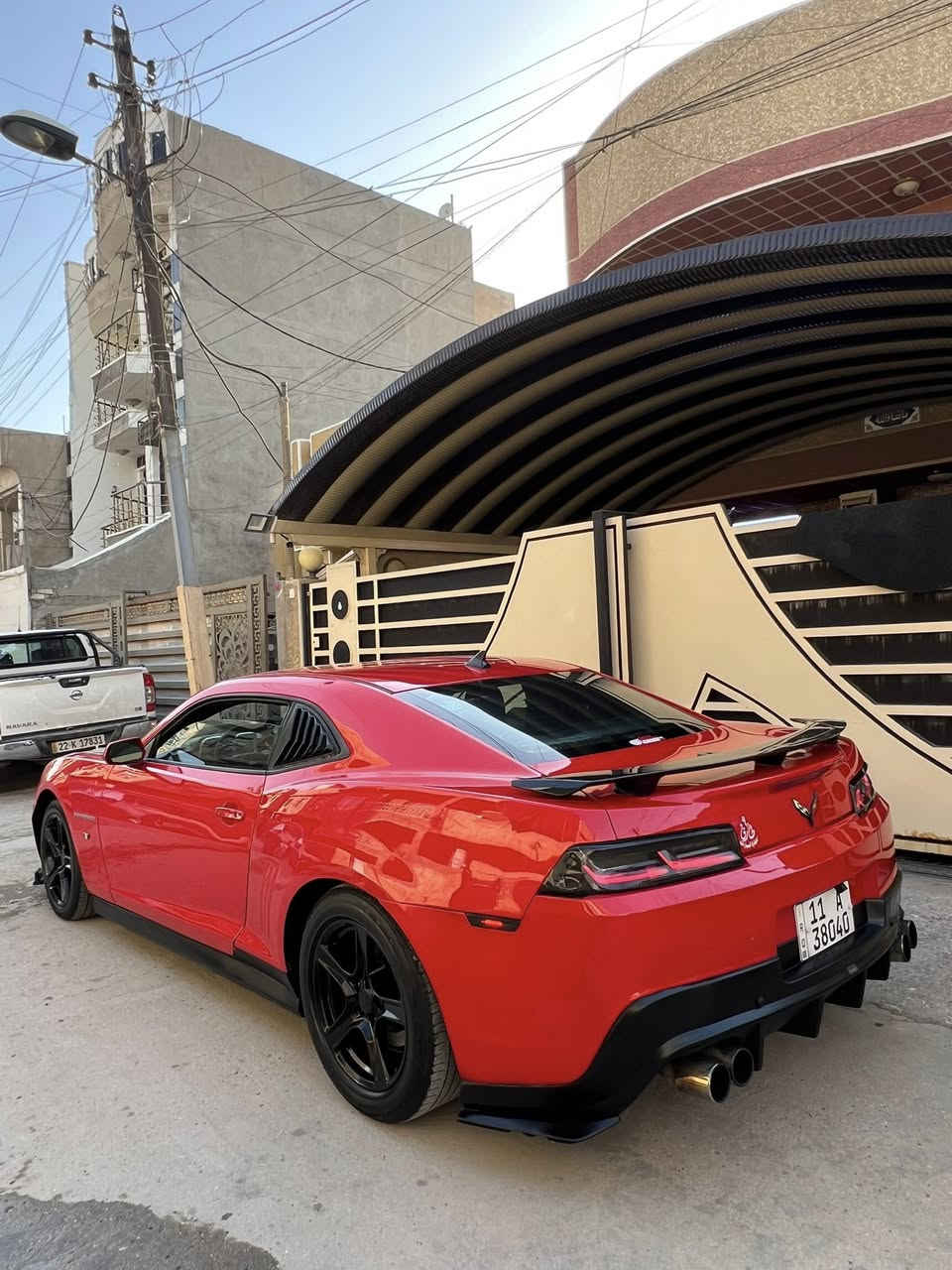 كمارو ٢٠١٤
سلام عليكم

انظف واجدد واحلا كمارو بالعراق
بيع بدون مراوس
السياره باسمي شخصياً رقم دولي
بيهه كزوز كلش حلو ٣ درجات
السياره كلش نظيفه 
موديل 2014
ماشيه 95
محرك 6 سلندر 
لون احمر 
كراسي كهرباء
تحكمات ستيرن 
شاشه اعطال 
تبريد ثلج 
صدر امامي خلفي نظيف 
سستم صوت 
شفتات سرعه 
شاشه 
ويل 18 
بجم زنون 
السياره كلش مميزه ونظيفه  
مكان السياره بغداد الجديده 

سعر السياره ١٠٥ ورقه 
بيهه مجال جداً قليل

*********** واتساب
