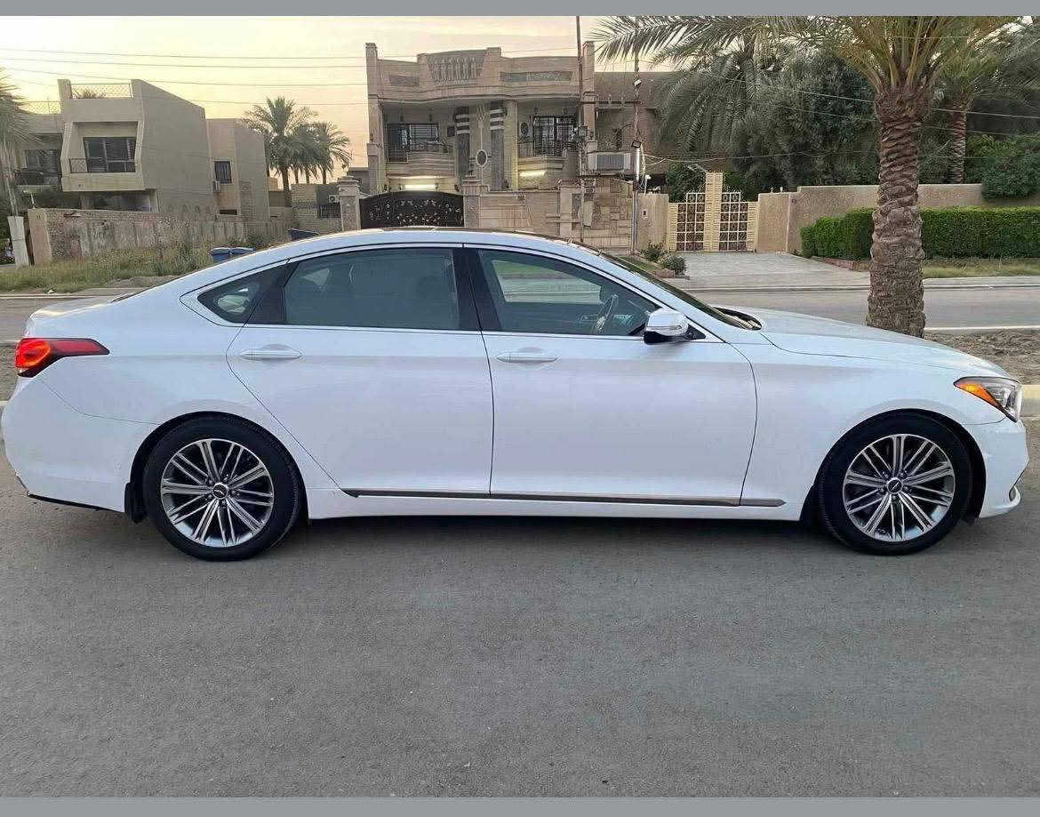 جنسيز G80 موديل 2018 بلاتينيوم
سيارة نضيفة مال جناي وبسعر مناسب
رقم بغداد شرط التحويل

💎 ســعــر ✅ ::  الــرد تلقائي 📮

كير ومحرك مكفول
حجم المحرك 6V 
ماشية  56 ميل

ترحيب كشن مع الستيرن عند التشغيل
بصمة أبواب وصندوق
حساسات خلفيه امامية
كامرة خلفية
داخل جلد لون اسود
كشنات كهرباء جهتين
رادارات النقطة العمياء
رادار امامي مع خاصية القيادة الالية
ستيرن تدفئة 
توقف ذاتي عن القيادة 
اوتو هولد  وسايد بريك كهرباء دكمة
فيت بم  جديد 
دسكات جدد
فلاتر  ودهون كامله  جديده
وباقي مواصفات Genesis G80 2018 معروفة

السيارة حيل نضيفة ماتحتاج اي مصرف

للعلم السياره مبدل البنيد مالته بواحد بلاد
كذلك  الجاملغ مبدل نفس لون بلادي والبادي موجود
معمر وكامل بنيد مع جاملغ تاخذهن ويه السيارة

مكان السيارة: ميسان
رقم صـــاحب السيارة: *********** واتساب

لعرض سيارتك على الصفحة بنفس الطريقة راسلنا
