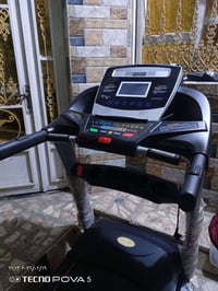 جهاز جري استخدام منزلي نضيف جدا وزن يتحمل ٢٠٠ كيلو دبل ماطور جبلي ضخم ...