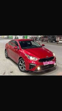 كيا فورتي 2019 بغداد باسمي السياره حادثها دعاميه بدون دواخل مرفق بالصو...