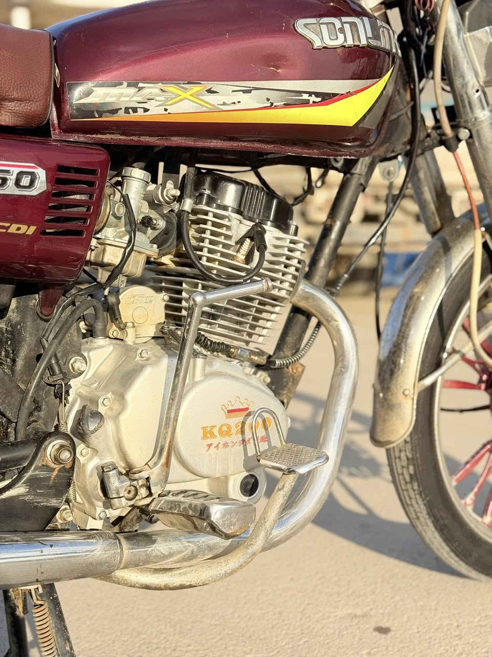 دراجه جني 5كير 2023محرك 200محرك صبانه مامضروب كهربائيات كله شغاله بس اي عيب مابي بس التانكي مبدل سعر 475بي مجال رقم ***********
