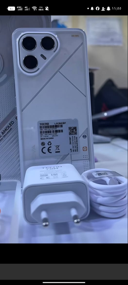 تكنو بوفا 7 الترا 5g
مستعمل قليل
جهاز فول  ونظيف
بطارية 6000
كامرا 108
رام 8+5
شحن لاسلكي 
ذاكرة 256
شاشة 144
بوبجي 120 فريم
مقاوم للماء والغبار
شحن 70 واط فول سرعة
اضاءة بالظهر


**إذا كنت صاحب هذا الإعلان وتريد حذفه لأي سبب، رجاءا أرسل رسالة إلى الدعم الفني**