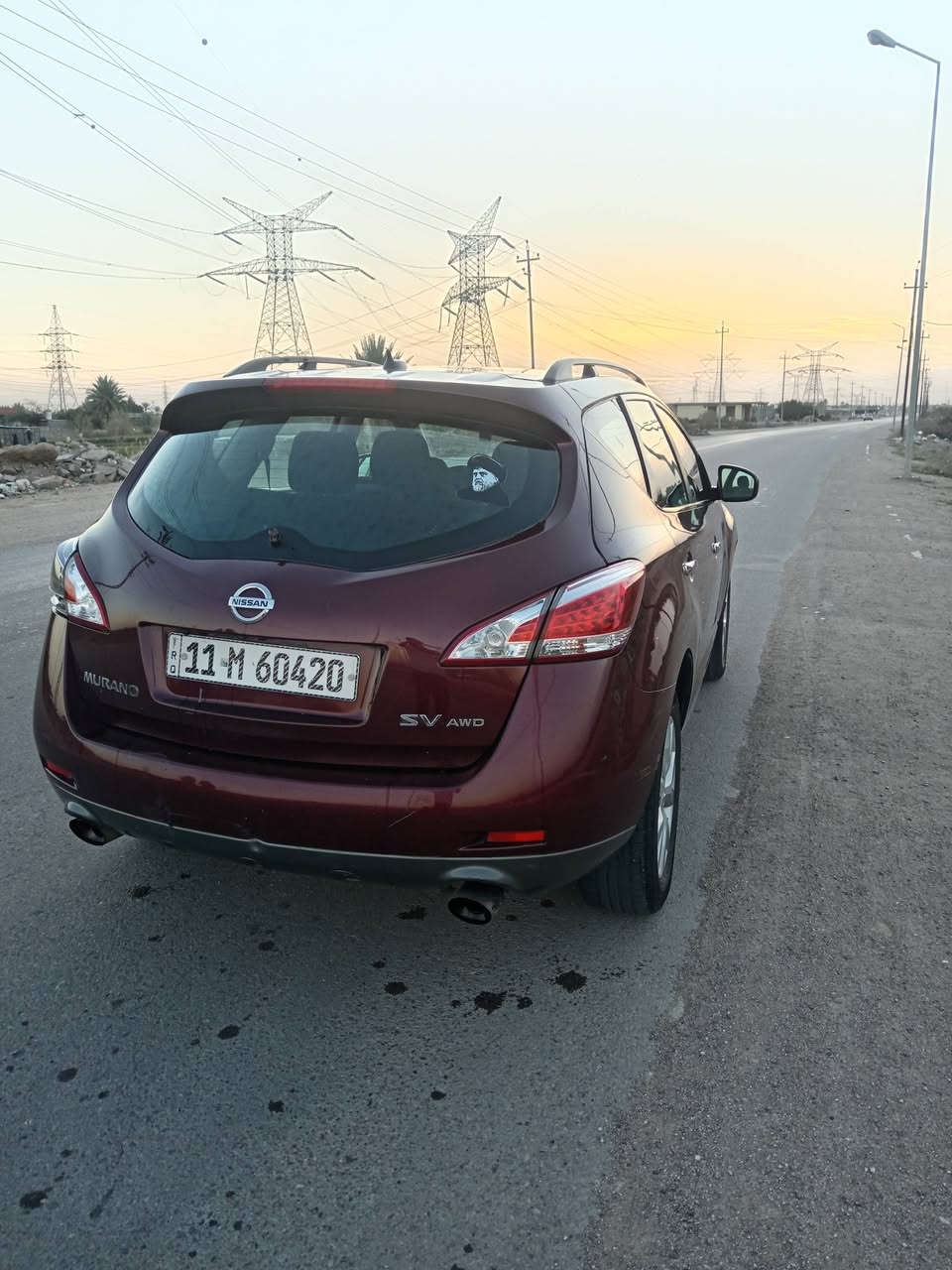 سلام عليكم
نيسان مورينو 2012رقم بغداد بسمي وارد امريكي كلين بدون ضربة بيها بس بارد ببداية الجاملغ لامامي فول مواصفات واحد على واحد
بنوراما طكتين
تحكم ستيرن
بصمه
بصمه بيبان وجنطه
شاشة
كشنات كهرباء
كامرة خلفية
جام اوتو
مكينة وكير خير من الله شرط شلعة ومعدل
مكانها بابل مسيب  سعر 80وبيها مجال
متواجد خاص ***********
