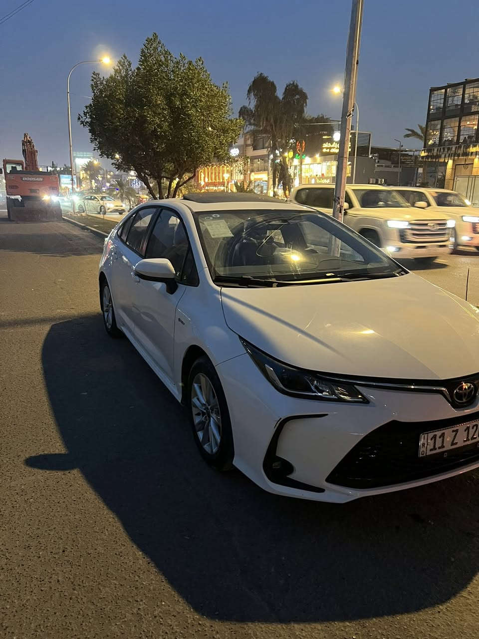 كورلا موديل 2025لبيع
سياره بحاله الشركه ماشيه 18الف
فول مواصفات 
رقم بغداد 
فتحه/سياقه ذاتيه/رادار تحديد مسار/كشنات جلد /داخل اسود 
مكان السياره بغداد 
السعر 160وبيها مجال
ملاحضه بيها شخط بداعميه الاماميه وباب رصعه واضحه بصور
***********
