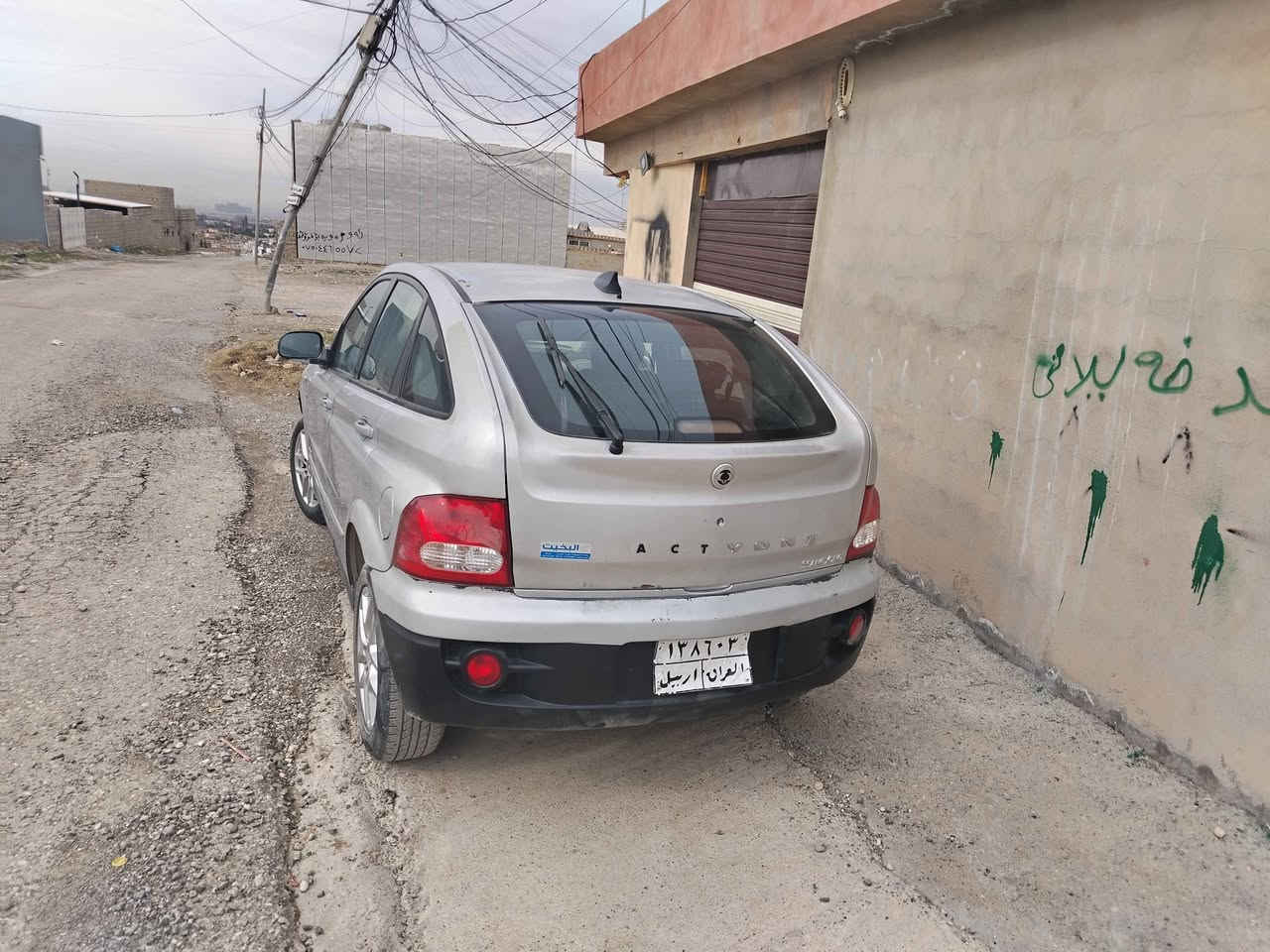 سلام عليكم سانك يونك اكتيون ٢٠٠٩ للبيع محرك ٤ سلندر ٢٣٠٠ كير ومحرك وتبريد و تدفئة شغال بيها جاملغ عكس سايق بيه طخه بدون داخل سياره جاهزه خير من الله عليها ورقتين غرامه
تحويل ثاني يوم مكان سياره أربيل ملا عمر
الاستفسار الاتصال ع رقم *********** او *********** أربيل, العراق
