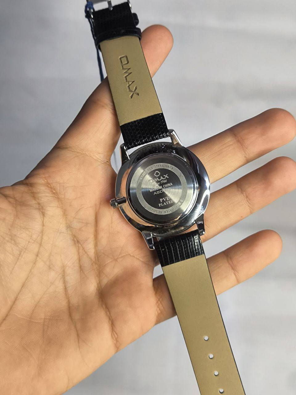 ساعة  OMAX الاصلية سويسرية
تحفة فنية
مصممة للذوق الراقي
مكينة كوارتز ياباني اصلي عملاقة
هيكل ستانلس ستيل طلاء بتقنية POV🔥
ميناء اسود فخم مزودة بمنفذ تاريخ شهري + اسبوعي
مقاومة ماء 30 متر
زجاج معدني ضد الخدش
سير جلد فاخر ( جلد الثعبان)
مختمة بالكامل

السعر :-45 الف ع اول تم 
للحجز والاستفسار يرجى مراسلة الصفحه


**إذا كنت صاحب هذا الإعلان وتريد حذفه لأي سبب، رجاءا أرسل رسالة إلى الدعم الفني**