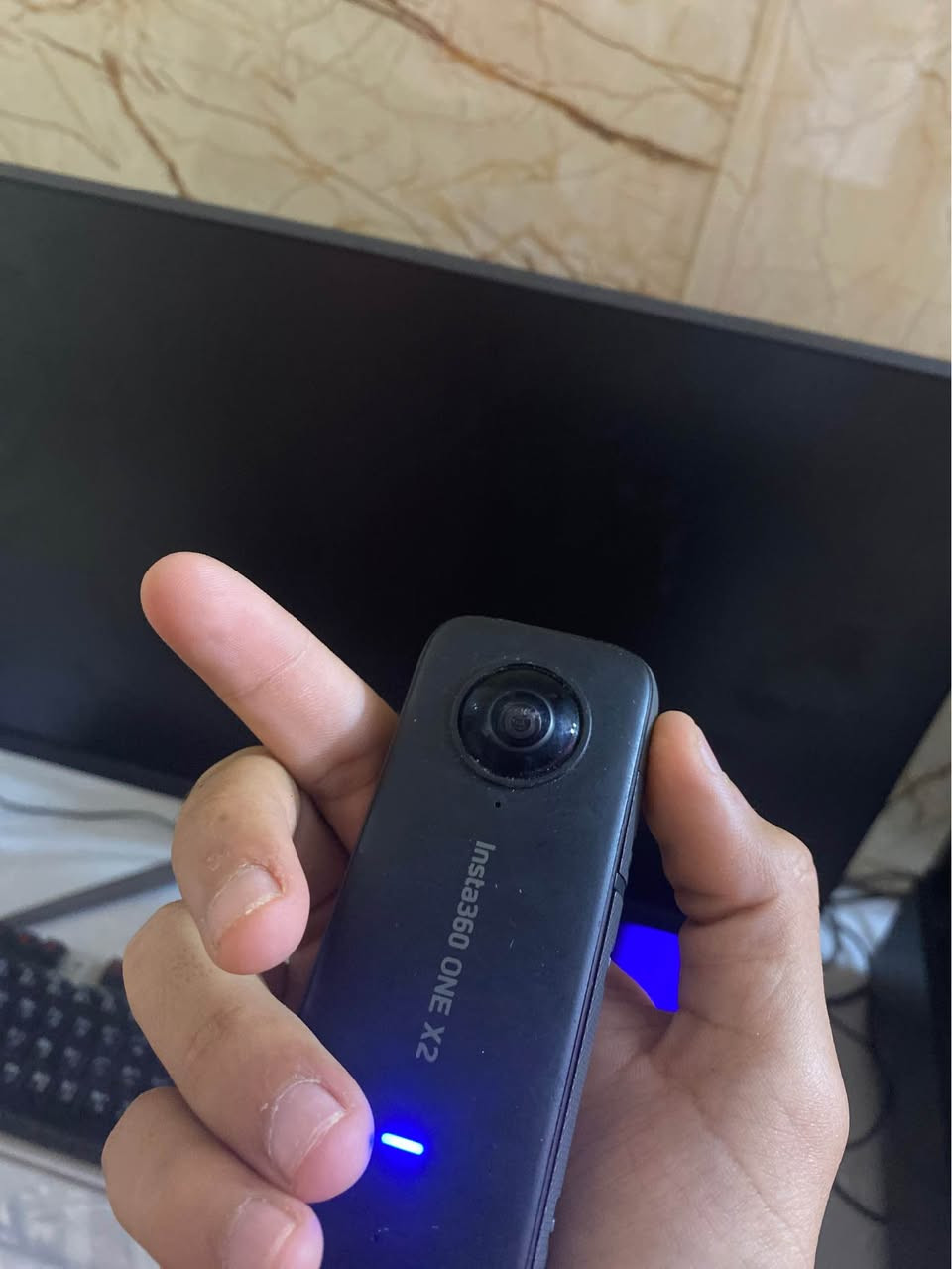 كامرة insta360 one x2 للبيع كامرة جديدة كلش مابيها اي عطل او خلل للتواصل .. *********** البصرة, العراق

