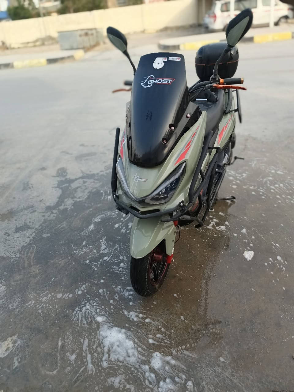 سلام عليكم دراجه Gost  دراجه كامله مكفوله كفاله عامه كهربائيات كله شغاله سلف هندر اي نقص مابيه السعر 500 وبيها مجال حك الجيه عنواني بعقوبه تحرير الاستفسار ***********
