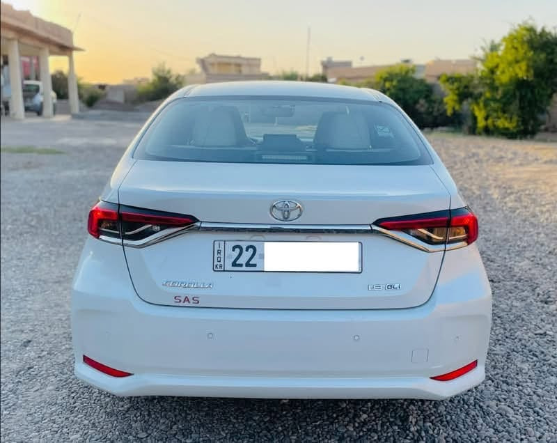السلام عليكم
كورلا 2021 خليجي شركة ساز رقم أربيل محرك 18
 ماشية 135km محرك كير شرط تايرات صدر تبريد ثلج 
 بدون صبغ  فقط(صبغ 20 سانتيم حافة البونيد اثر خدش) بدون فتح بدون تبديل بدون حالوب
فول مواصفات(بدون فتحة) مري شفط بصمة كيجات ليزري تحكم ستيرن تبريد خلفي حساسات امامي خلفي اطفائية
 داخل لونين
السعر 159 وبيها مجال
العنوان الشرقاط اسديره رقم الهاتف ***********
