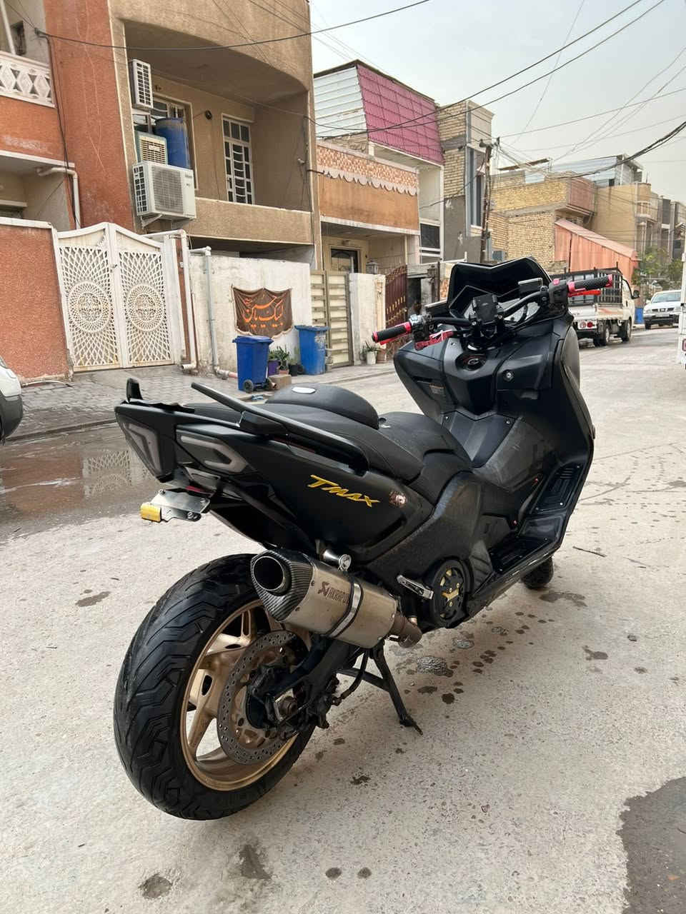 السلام عليكم
تي ماكس

TMAX 2015 530

دراجه كفاله عامه حالين عليه تغليف اسود 

بيهة مكينه هاون 🔥

كلجات امامي و خلفي و كلج دهن بواليني 

قايش داخلي و خارجي اصلي

اكزوز اكروبوفج صوت طرب 🔊

ماشيه 32 الف حقيقي 

سكيورتي شغال

بيهه منضومة زنون ابيض  اصلي 

دوسات رياضية 

تايرات جدد ثنينهن 

راديتر شديتلهه جديدة اصلية 

السعر 38 $$

مكان بغداد الشعب 

شراي يتصل ***********
