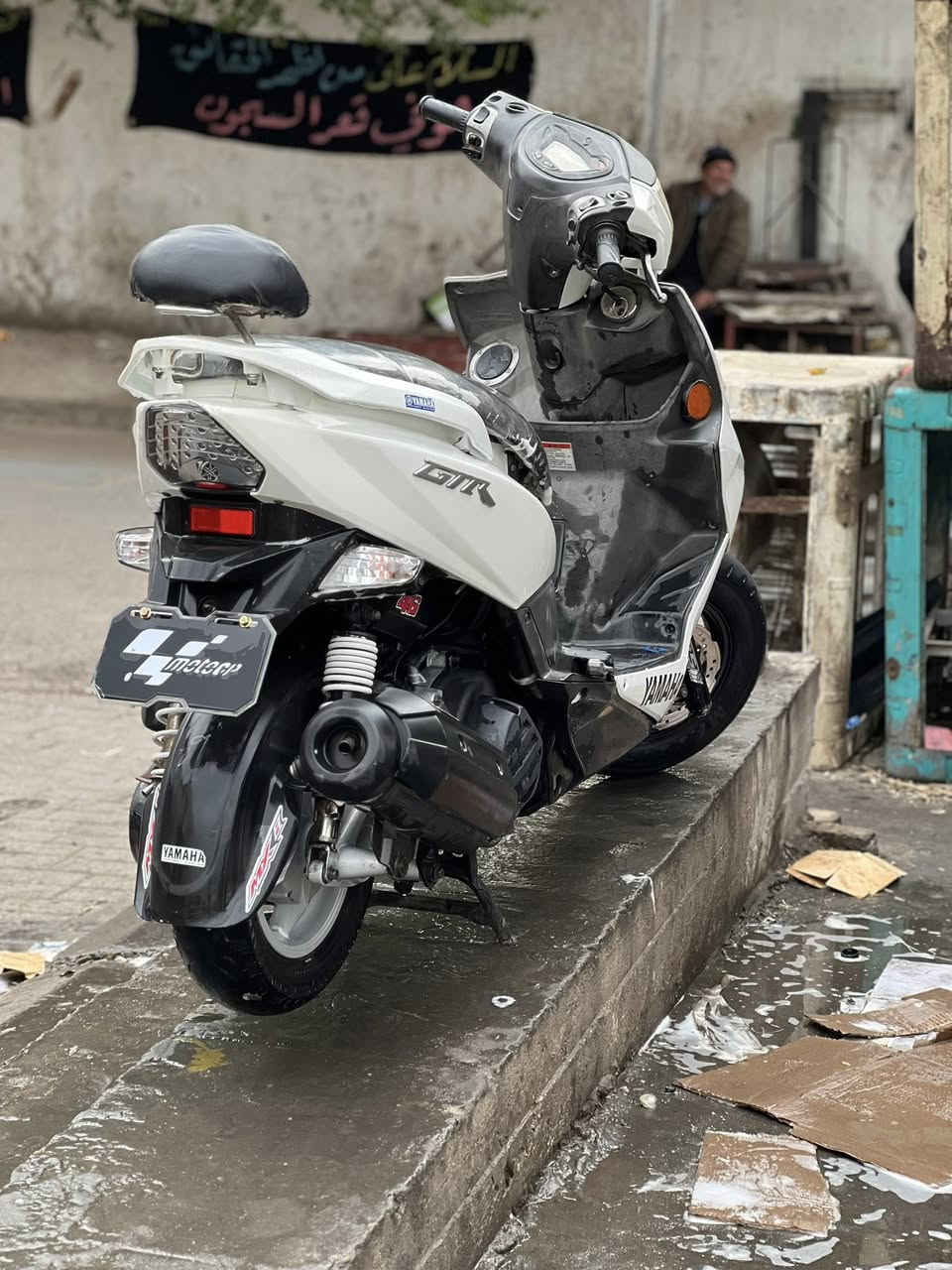 سلام عليكم دراجه جي تي دراجه خير من الله صاله3اشهر نازله من الضلال دراجه شلعه ومعدل بانزين كله محسن دهن موتل مكاني شعله ***********سعر ٩٥٠
