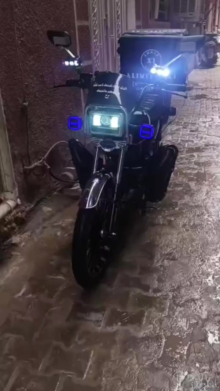 دارجه ايراني 🇮🇷
للبيع دراجه فول مواصفان 

موديل 2026

الدراجه ضاغطه وزنجيل

شاشاه كلوباتها لد الابيض 

صالنصه كاتم 

الون اسود

نضافه 100/100

 دراجه حلوه ومصالي هواي من اخذتها 

كمرك مدفوع وصولات موجوده باقي بس تنفتح لرقام كبل تترقم

سعر الدراجه 900
وبيها مجال 
اتصل ***********
بي واتساب
