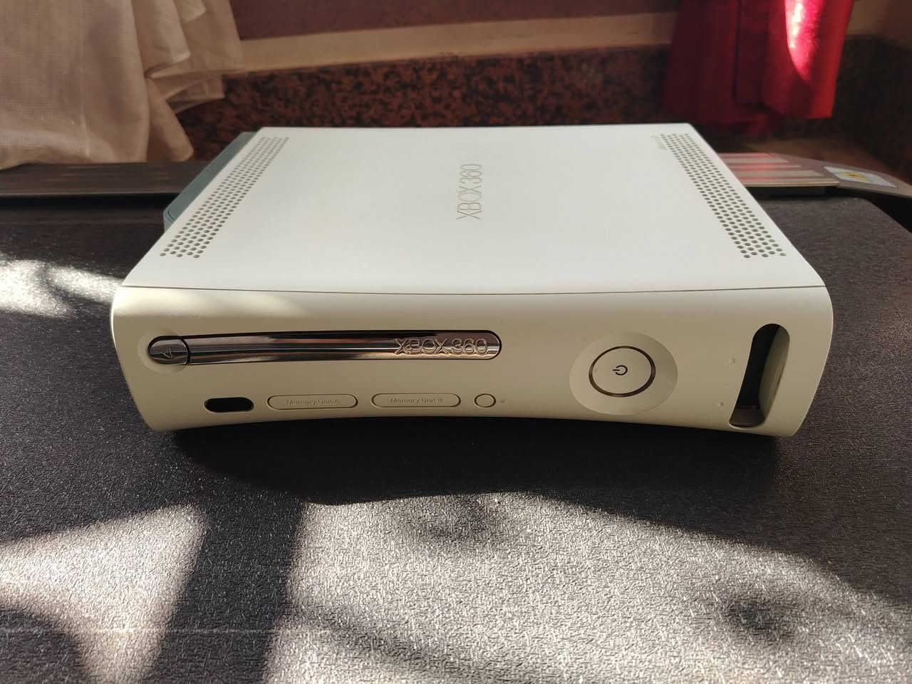 Xbox 360 Fat (250G)
للبيع جهاز اكس بوكس ٣٦٠ بحاله ممتازه ونظيف جدا لون ابيض ويجي معاه جويستك عدد ثنين+معاه المحول الأصلي للجهاز مع واير اصلي لل جويستك طوله متر او أكثر ويجي معاه أكثر من 55 لعبه ومنها GTA 5 والعاب سباقات والحرب ومنها Cull of duty
السعر:130💸
المكان:الموصل الأيمن
التواصل :عل واتساب ***********
