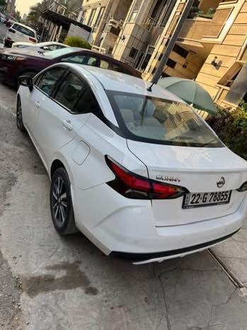 السلام عليكم للبيع فقط نيسان صني موديل 2023 مكسيكي وارد خليجي بدون حادث بدون صبغ ماشيه 42 الف مكان السيارة زيونة شارع الربيعي السعر 142 ورقه وبيها مجال بسيط 
*********** بغداد, العراق
