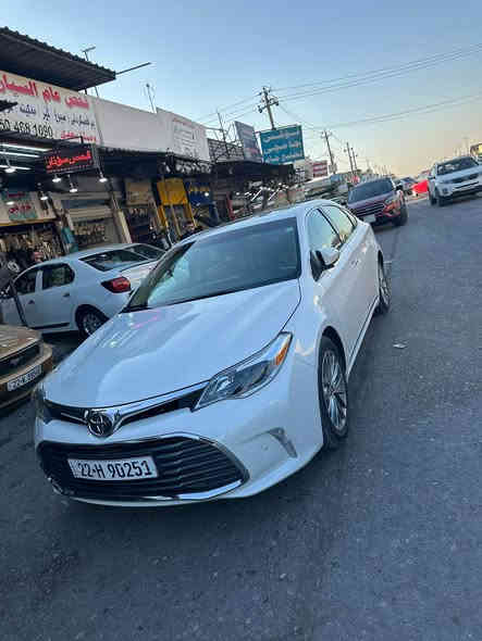 avalon 2016 
خلیجی
limited 
تەنها ١٠٥٠٠٠ ڕۆیشتوە بەناوی خۆمەوەیەو سەنەوی تازەیە 
زۆر توندو تۆڵەو سەیارەیەکی جوان و بەرچاوە 
گێڕ و مەکینەوسەوتی دیجیتاڵ و کارەبای و هەمووی بەشەرتە 
*********** بشدار
