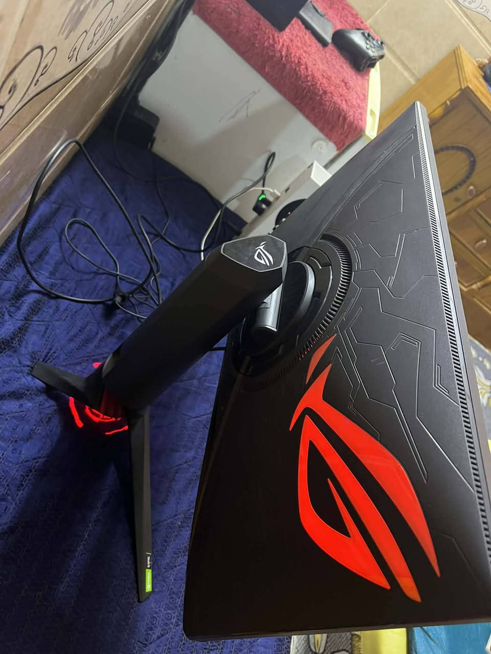 ASUS ROG Strix XG279
المواصفات:
الحجم: 27 
الدقة: 2560×1440 (2K / QHD)
نوع الشاشة: Fast IPS
معدل التحديث: 170Hz
زمن الاستجابة: 1ms
المزامنة: NVIDIA G-SYNC Compatible
HDR: DisplayHDR 400
سعره 325 مكاني نجف توصيل ماكدر ادزه


**إذا كنت صاحب هذا الإعلان وتريد حذفه لأي سبب، رجاءا أرسل رسالة إلى الدعم الفني**