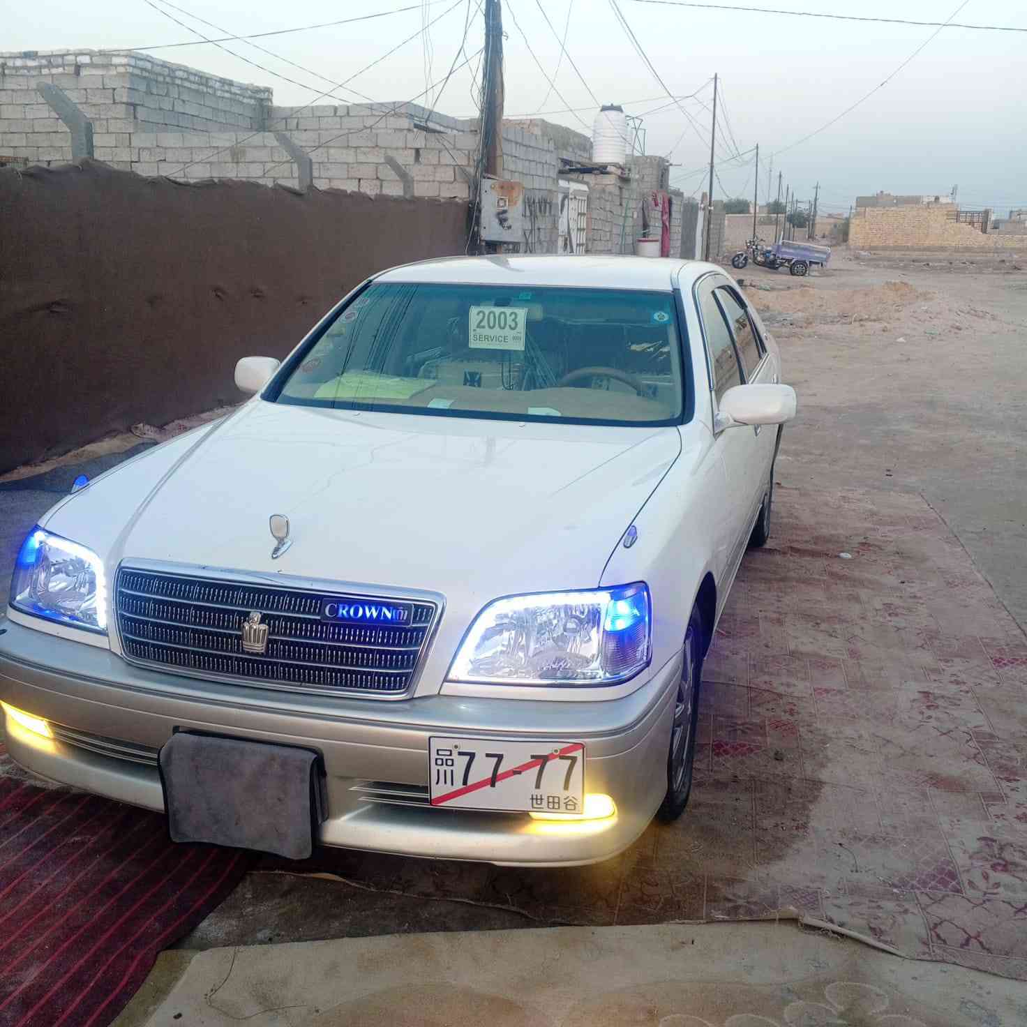 السلام عليكم ملكه للبيع
 مديل 2003اصل رقم كركوك
 مدفوع كمرك قرص واصل باقي بس ترقم 
دكمتين ديفور الصغيرر كفاله عامه 
عده كفر جاملغ بل يابان 
تخم تاير حداديه ويل نفطي كله جديد شرط 
دكمتين السياره برده خلفيه اربع كشنات كهربا
 او تجي وشوف بعيك السياره مال جناي
 متعوب عليها
 السعر 125او بيها مجال للشراي
 مكاني الكوفه شارع المطار
 للاستفسار ***********
