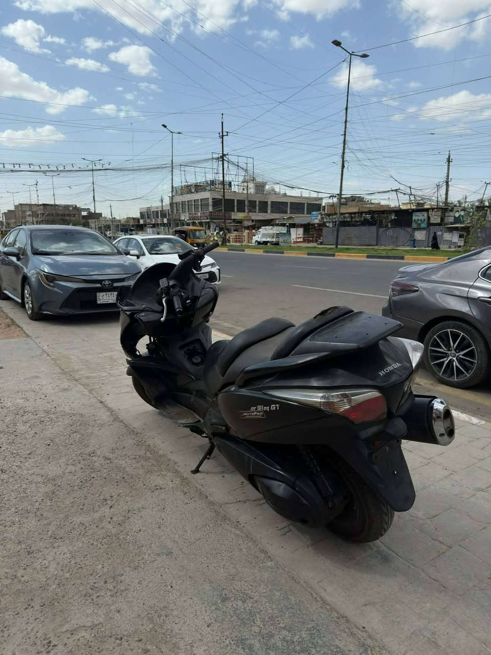 سلفر جيتي مكينه مكفوله كفر شوفت عيونكم دراجه 400 مكان بغداد الحسينه المعامل ***********
