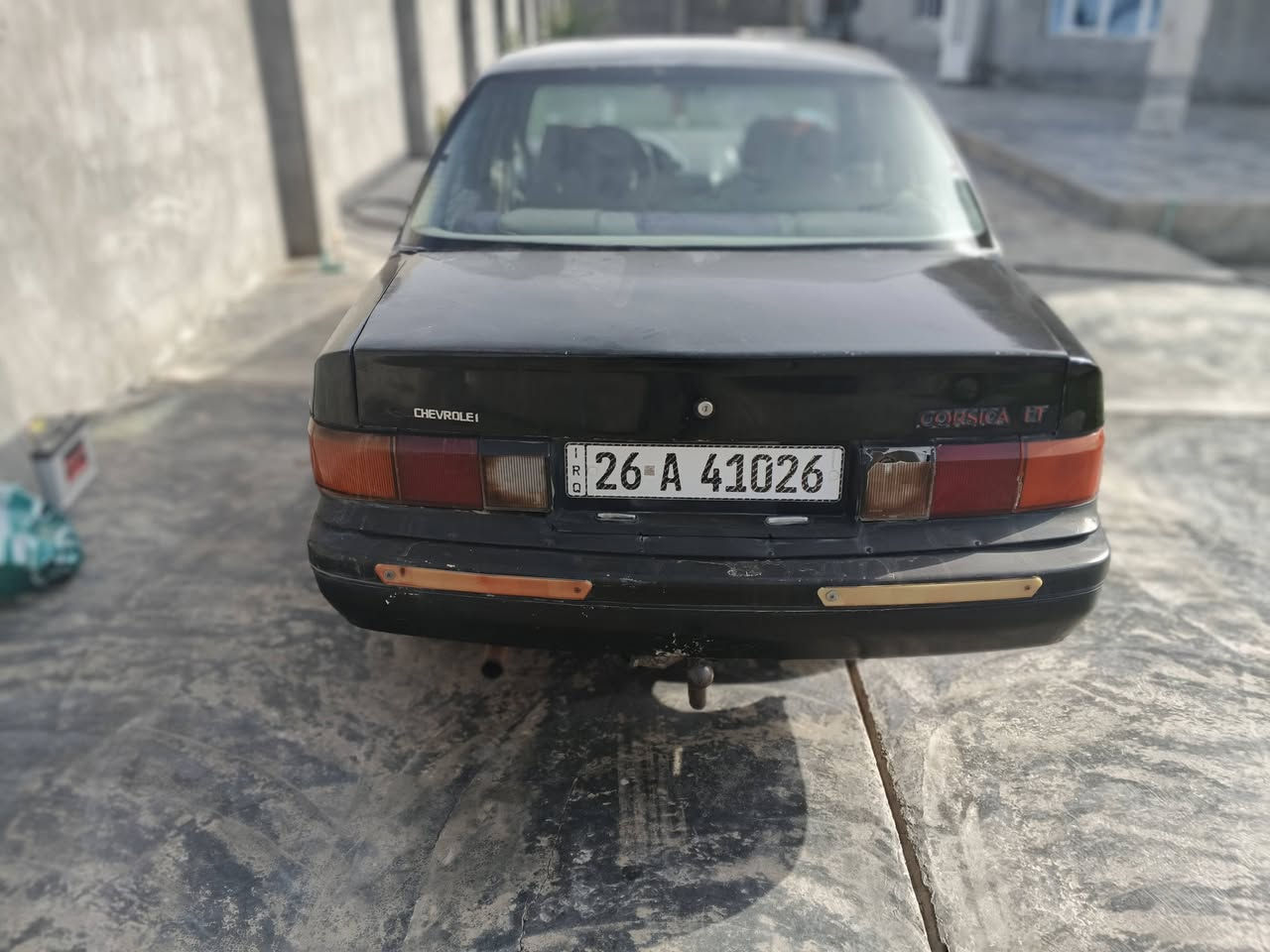 سياره للبيع كورسيكا شوفر ليت امريكي موديل 91 محرك بلادي رقم صلاح الدين السعر 22ورقه وبيه مجال الاتصال على الرقم ***********,***********
