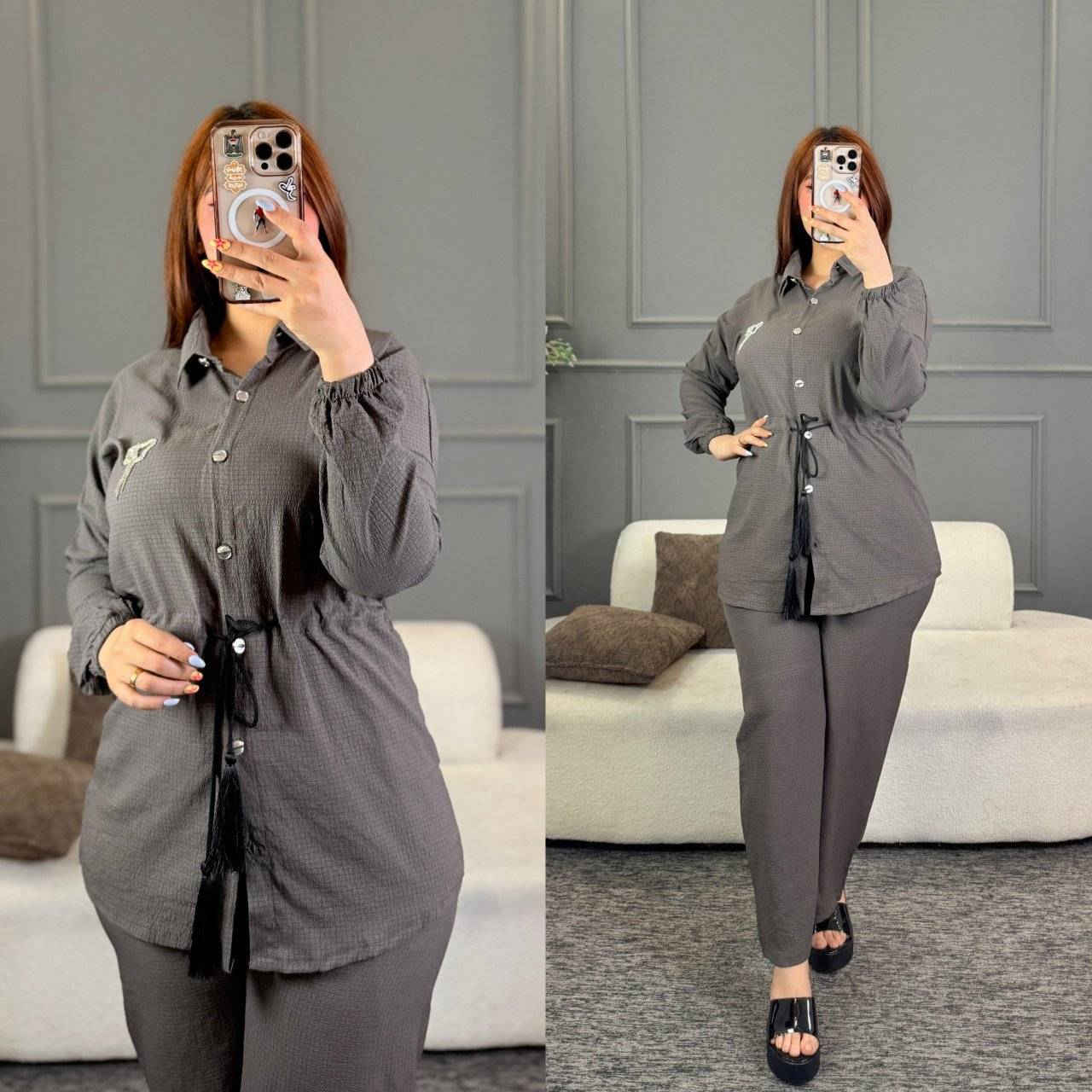 سوت نسائي 
خامه  كلنكس بارده اصلي  
قياس L - XL - XXL
السعر  خاص 
 توصيل لجميع المحافظات


**إذا كنت صاحب هذا الإعلان وتريد حذفه لأي سبب، رجاءا أرسل رسالة إلى الدعم الفني**