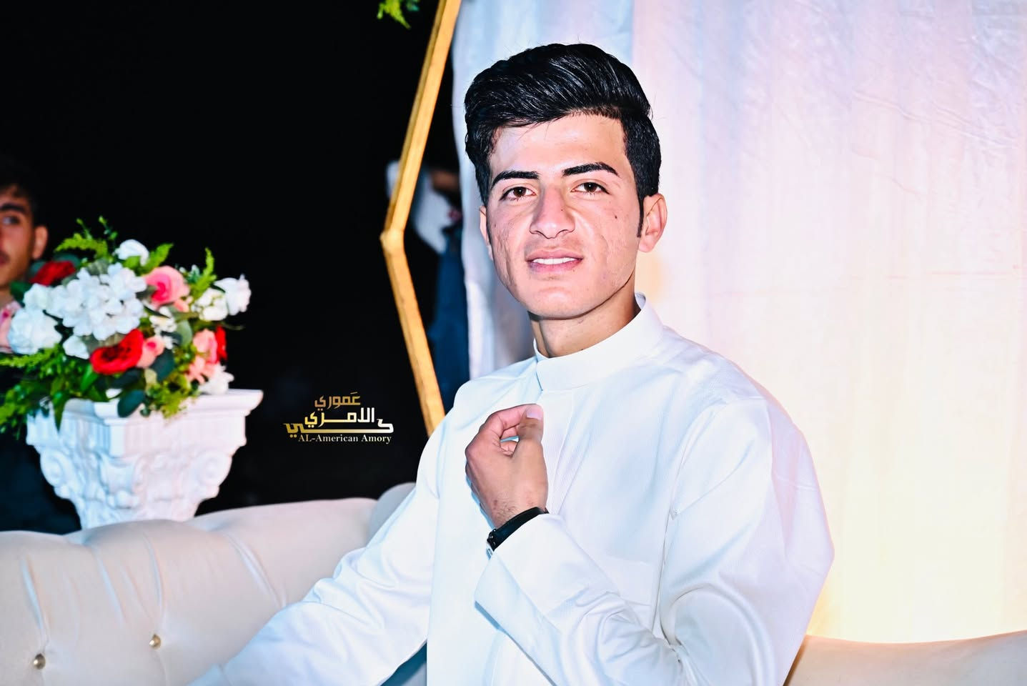 #خليك_ويانه_وتميز_بعرسك 

صورحفل زفاف الغالي  ((سجاد جواد العكيدي)) 
 ألف ألف مبروك 🎊🎊
ألدقة ثقتنا 💻🧿
#المصور_عموري_ألأمريكي.    
________________________
للحجز : 📲***********
              ***********
العنوان بغداد قضاء المدائن مقابل مركز شرطه
