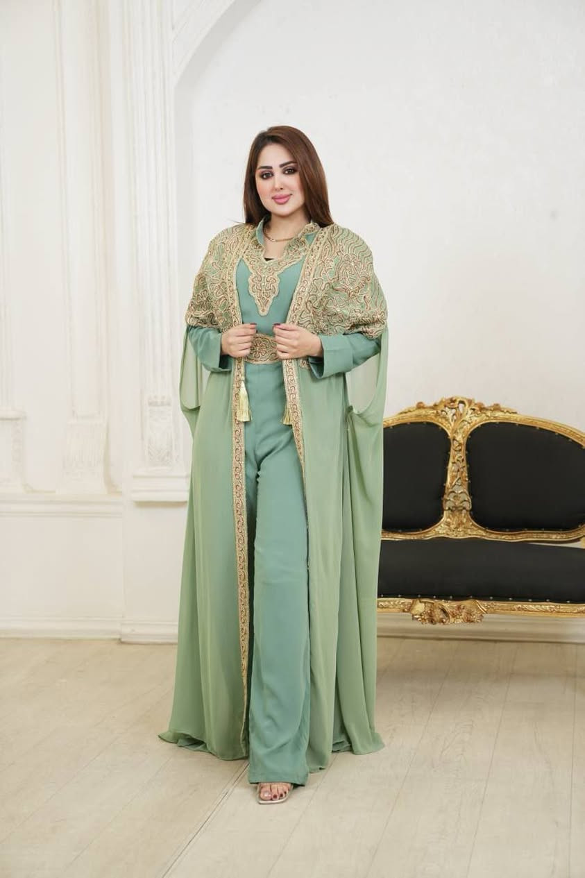 👇بسم الله توكلنا على الله  👇
 ومازال لدينا إبداع لم يصل إليه أحد👇
#أحدث صيحات الموضة العالمية
قفاطين مغربي♥️
الشغل شغل تطريز حاسبة ومطعم بكرستال
مڪون من 2️⃣ قطع     
⤶بشت شيفون 
⤶جيمسوت
⤶حزام
التلبيس :- من وزن 60 الى وزن120
 الألوان :-الصورة
←بنفسجي
←تركوازي
←زيتوني
←أحمر
←فستقي
←أبيض 
←نيلي
السعر خاصص


**إذا كنت صاحب هذا الإعلان وتريد حذفه لأي سبب، رجاءا أرسل رسالة إلى الدعم الفني**