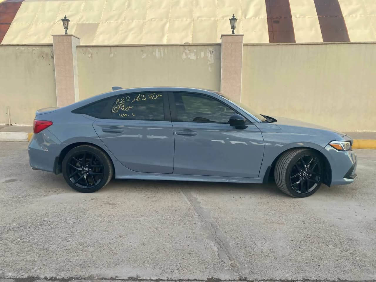 هوندا سيفيك موديل 2024
صبخ جاملغ و ربع باب السايق 
بدون دواخل 
ارباك سيستم شريكة 
الون سمنتي مرغوب
مواصفات سبورت 
بصمه 
شغال
شاشة كبيرة
ويل كروم 
فول عدة الفتحة
هيكل سيارة حيل نضيف 
ترقيم شرط دهوك اربيل 
مكان سيارة عقرة 
سعــر 123$ مجال 
رقم تلفون واتساب فايبر 
***********
