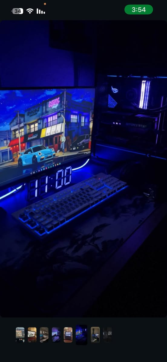 Pc asus rog للبيع او للبدل على لابتوب نواصفات عالية مع دفع فرقية لصاحب الابتوب
Core i9 9900k معالج فئة الالعاب

تبريد مائي
 3 مراوح تبريد RTX 3070 ASUS
32 ram ddr4 corser
1 tera ssd
Motherboard ASUS ROG 
POWER 650W
6 مراوح + 3مراوح كرت الشاشة
شاشة UDore 180hrz
كيبورد ريزر وماوس hp وماوس باد
مع ساعة ارقام ذكية ولد رينر اضائة

مع مايك B800 وستاند للمايك

سعر الجهاز 700 او للبدل على لابتوب مواصفات عالية مع دفع فرقية
رقم التواصل
0770777986


**إذا كنت صاحب هذا الإعلان وتريد حذفه لأي سبب، رجاءا أرسل رسالة إلى الدعم الفني**