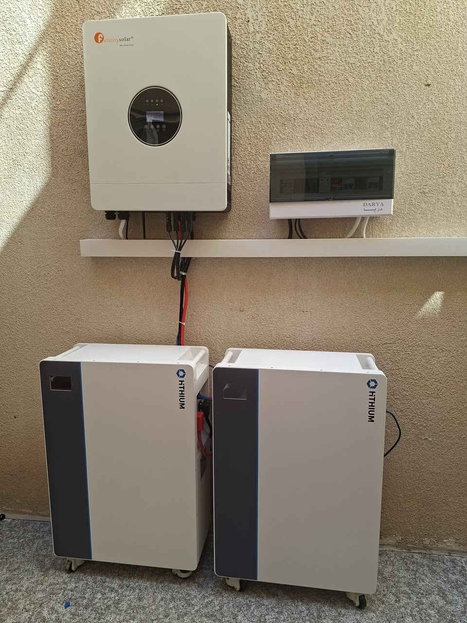 بفضل الله وتوفيقه تم تنصيب منظومة طاقة شمسية لبيت الاخ ياسر صاحب اسواق دجلة في تكريت القادسية بتاريخ ٢٠٢٦/٣/٥.
من قبل ##مركز_دجلة_للطاقة_الشمسية 
عنوننا//
صلاح الدين تكريت القادسية الشارع العام 
الانبار الرمادي شارع ٦٠
للاستفسار//
***********
***********
