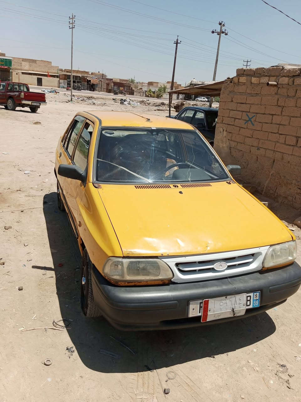 للبيع حلوه سياره مكينه وكير حداديه تخم تاير شواصي حلوه سعره9ورقات بيه مجال تصال *********** مكانه ناصريه فضليه
