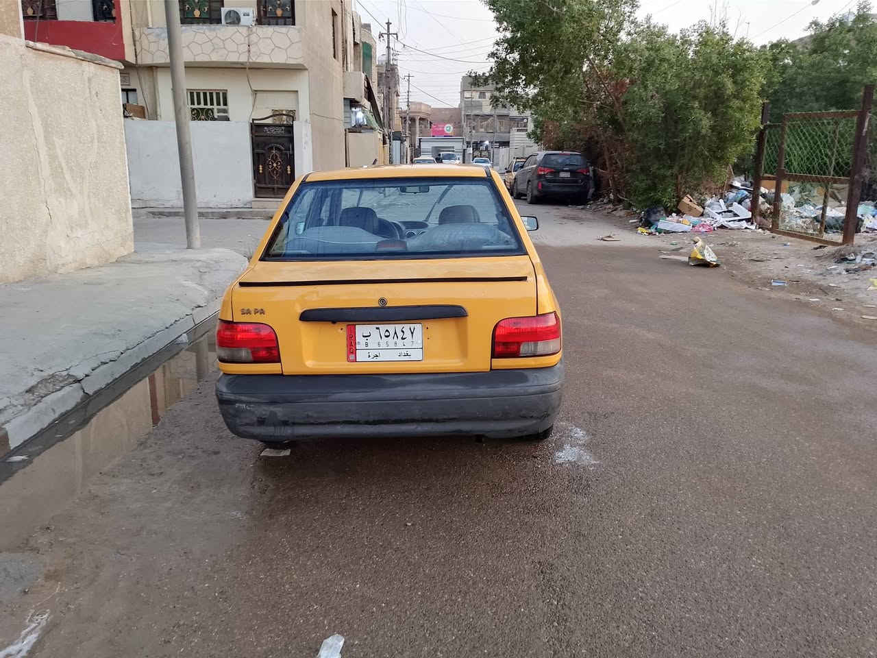 السلام عليكم سايبا 2012 جاهزه  گبل للشارع اي نقص مابيها  دوشمه عامه شاشه اندرويد داخل وخارج خير من الله مشروع وطني باسمي تخم تايرر جديد صدر جديد باتري جديد منضومة بانزين جديده مكان السياره بغداد البياع السعر 33 وبيها مجال حگ الجيه -ه‍ ( *********** )
