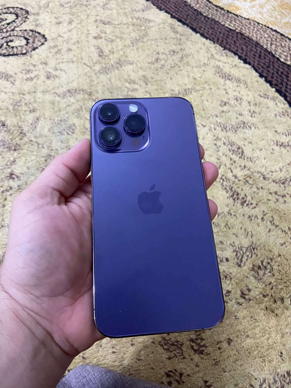 ايفون 14 برو ماكس
نظافة 95 ٪؜
جداً نظيف جداً وتر بروف
جهاز ممفتوح ولا مبدل بي ولا قطعه وشرط الفحص 
بطارية 94 
ذاكرة 256
السعر : مليون


**إذا كنت صاحب هذا الإعلان وتريد حذفه لأي سبب، رجاءا أرسل رسالة إلى الدعم الفني**