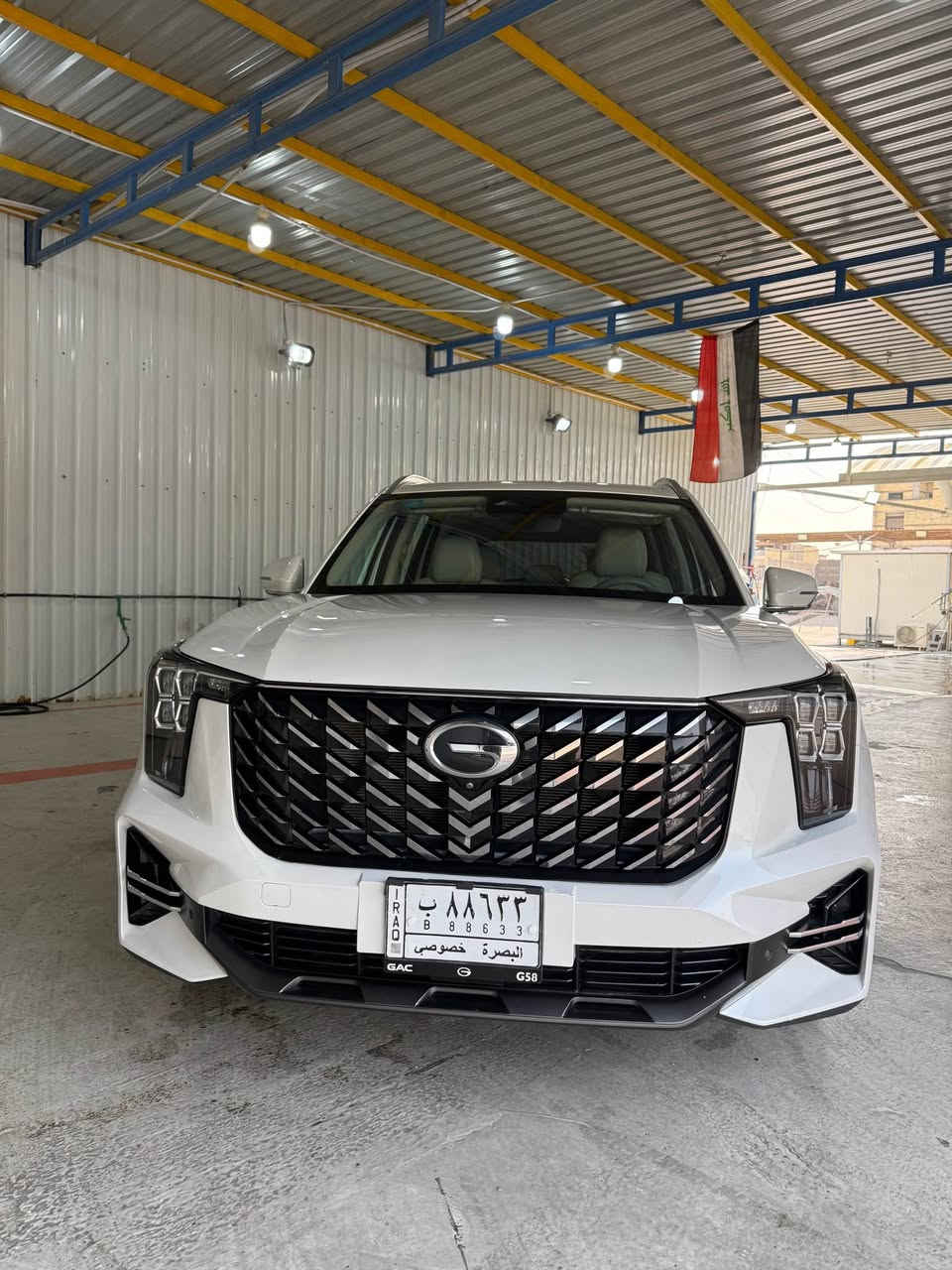 السلام عليكم .. 
سيارة GAC GS8 2023 للبيع فقط 
ماشية 42,000KM
السيارة كفالة عامة .. 
المحرك +الگير كفالة شرط الفحص 
رقم بصرة بأسمي تحويل مباشر .
السعر :21,000$
رقم الهاتف : *********** البصرة, العراق
