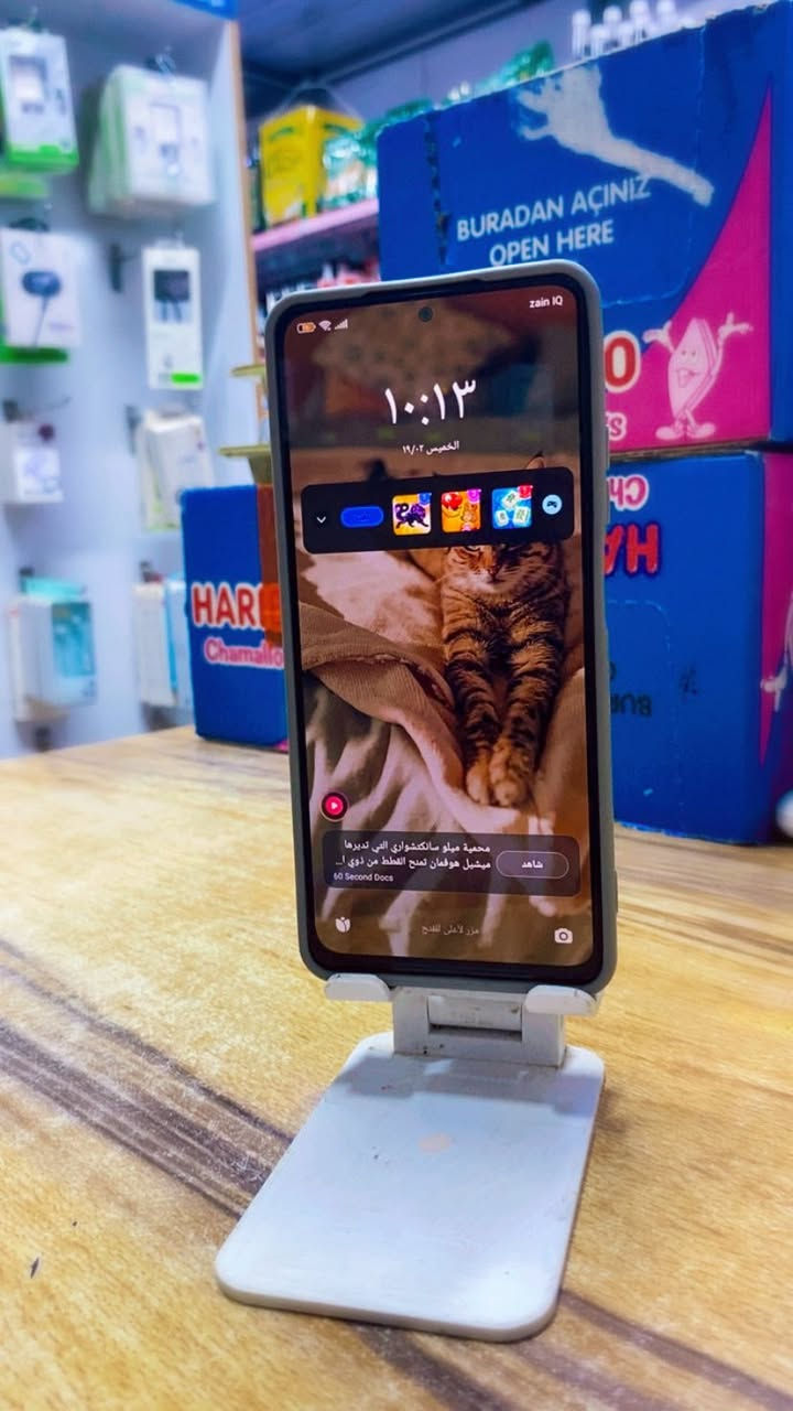 سلام عليكم اخوان ردمي نوت 11Eبرو 5G ذ١٢٨ شاشة سوبر املد 120Hz  صوت استريو بطارية عملاقة ببجي 60افريم 
ماداخل صيانة ولا مفتوح الضرر موضح بالفديو العنوان نجف الاشرف لايوجد توصيل السعر 140 وبي مجال بسيط حك الجية


**إذا كنت صاحب هذا الإعلان وتريد حذفه لأي سبب، رجاءا أرسل رسالة إلى الدعم الفني**