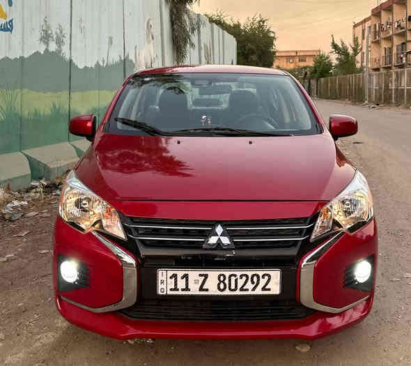 السلام عليكم 
مسوبيشي  ميراج G4
السعر 100 $ ورقه بشدة و بيها مجال بسيط
الموديل 2023
ماشية17 الف كيلو 
 شاشه وسطيه تحكمات استيرن
كامره خلفيه بكلايتات LEDرادار ومكابح تلقائيه
نضام ايكو + تحديد مسار مانع تزحلق + مثبت سره
دعاميات امامي خلفي شكل الرياضي 
المحرك3 سلندر اقتصادي 
مكينة كير كفاله حداديه  كفاله 
السياره ورد امريكي الحادث 
صبغ بنيد وجاملغات اماميه 
السيارات جاهزه بدون اي نقص مكانهن بغداد الكريعات   
رقم التليفون ***********
