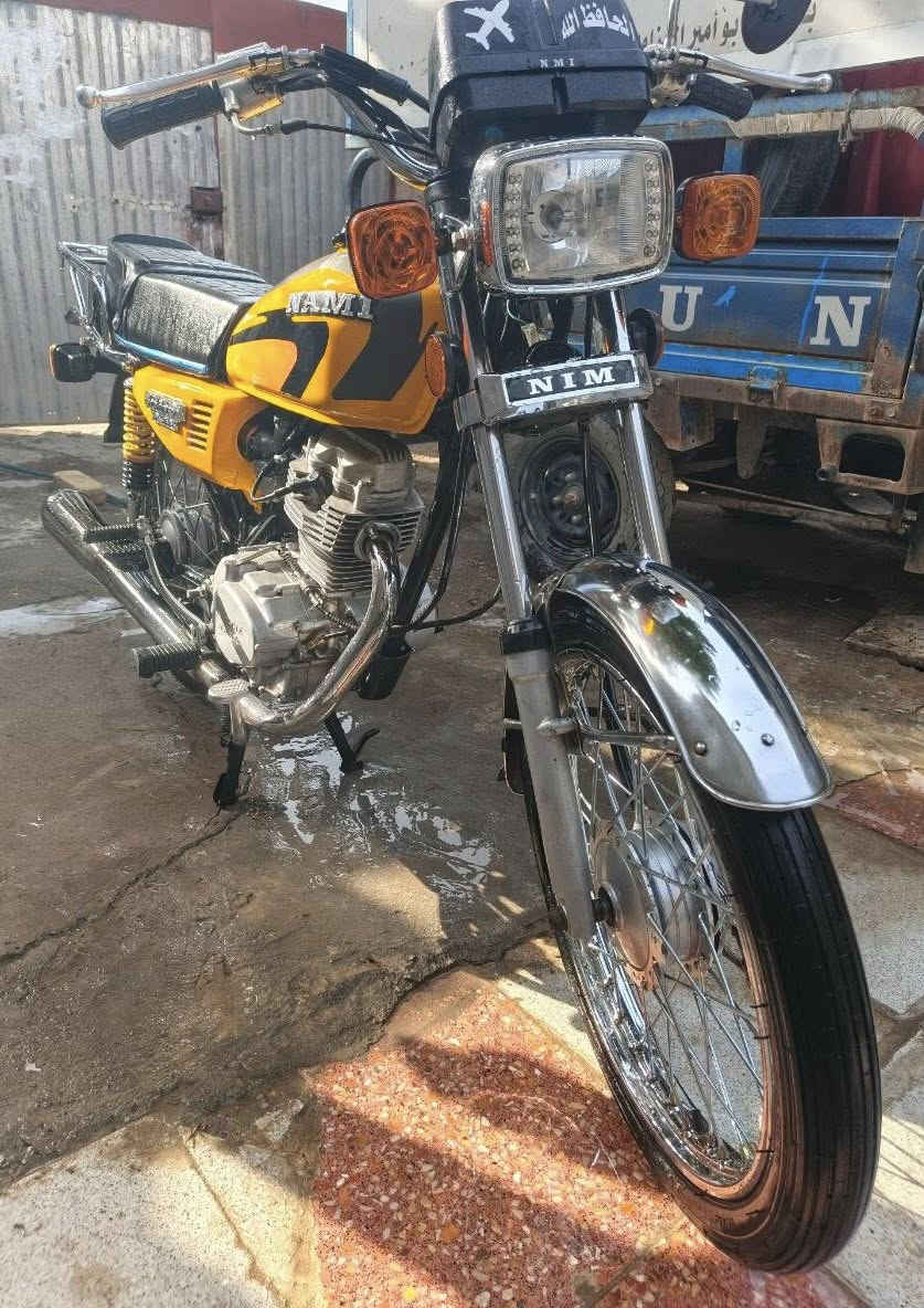 يا الله    السلام عليكم دراجه اربعه كير ارشه موديل 2019 تعمير 2025  شلامجه اصلي دراجه خير من الله سعر 750 وبيه مجال 
هاتف :***********
